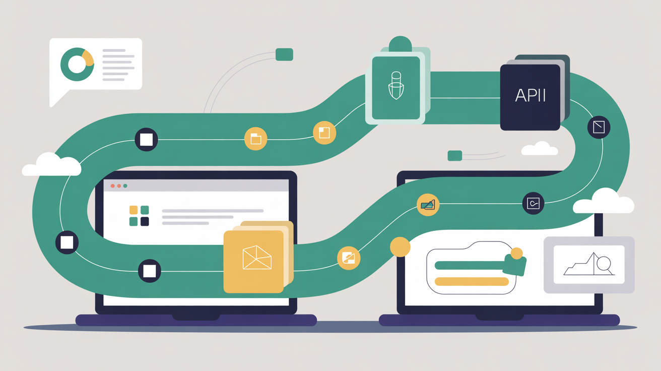 Diagram showing how Google Business Profile signals integrate with WordPress site rankings