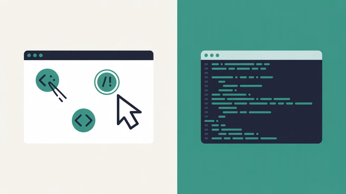 Comparison between web interface limitations and terminal efficiency