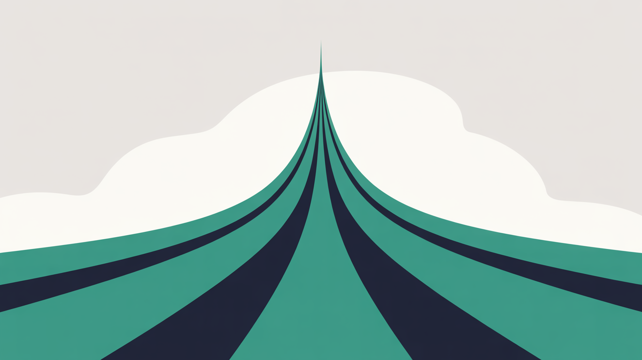 Visual metaphor for retail business growth and international expansion