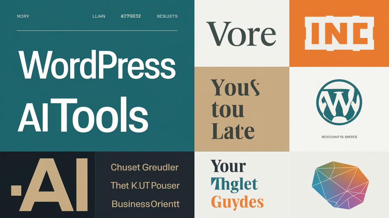 Screenshot of AI-powered WordPress tools dashboard
