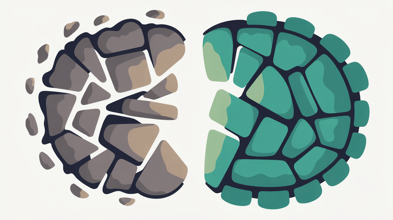 Comparison showing plugin-based security vulnerabilities versus server-level protection