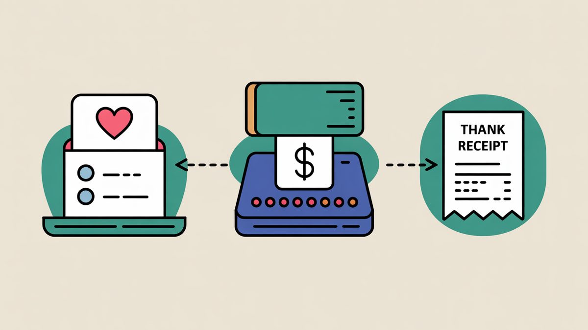 How Online Donations works - Web60