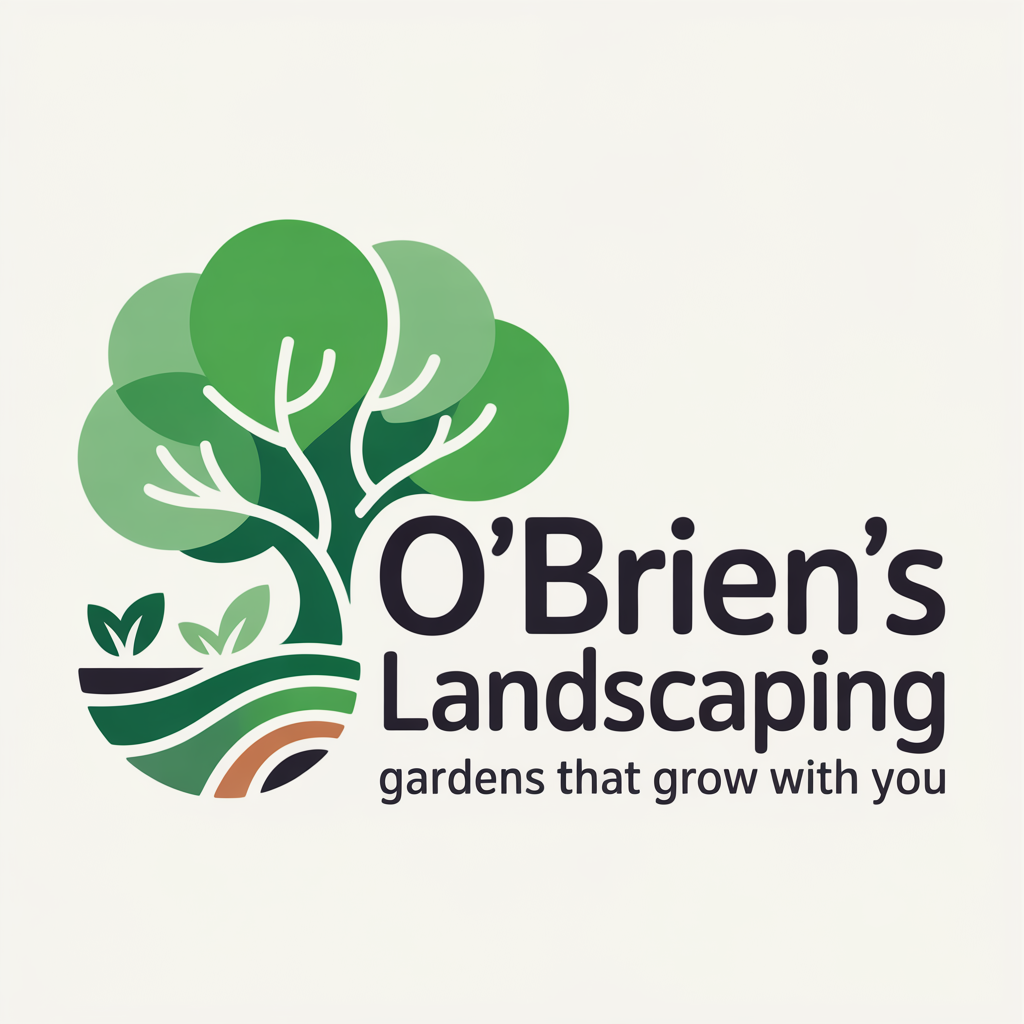 AI-generated logo for O’Brien’s Landscaping