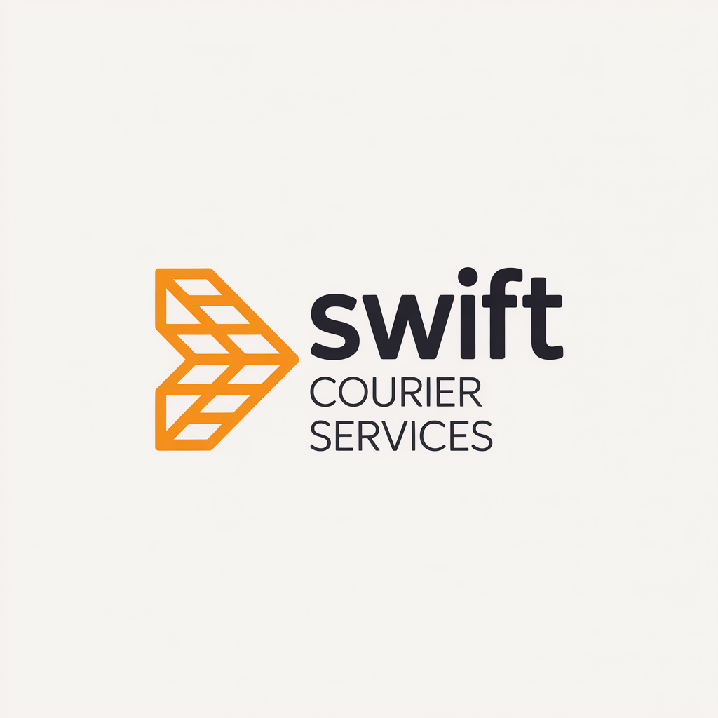AI-generated logo for Swift Courier Services