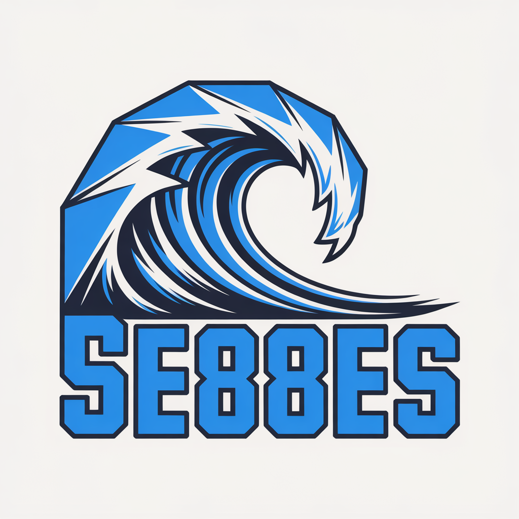 AI-generated logo for Tidal Wave Surf School