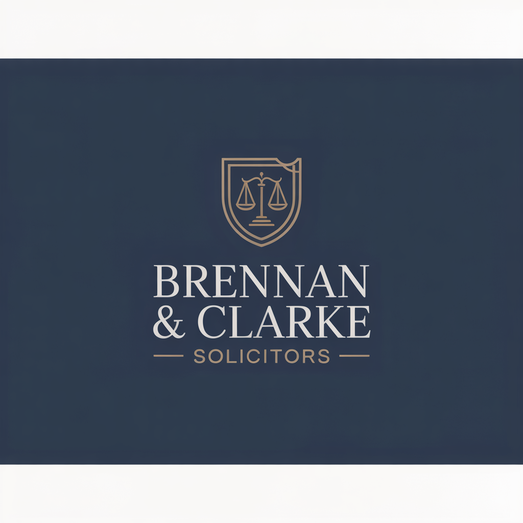 AI-generated logo for Brennan & Clarke Solicitors